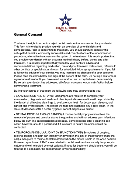 Informed Consent Form
